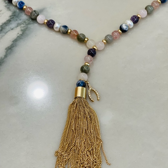 Semi precious gems necklace - Picture 3 of 3